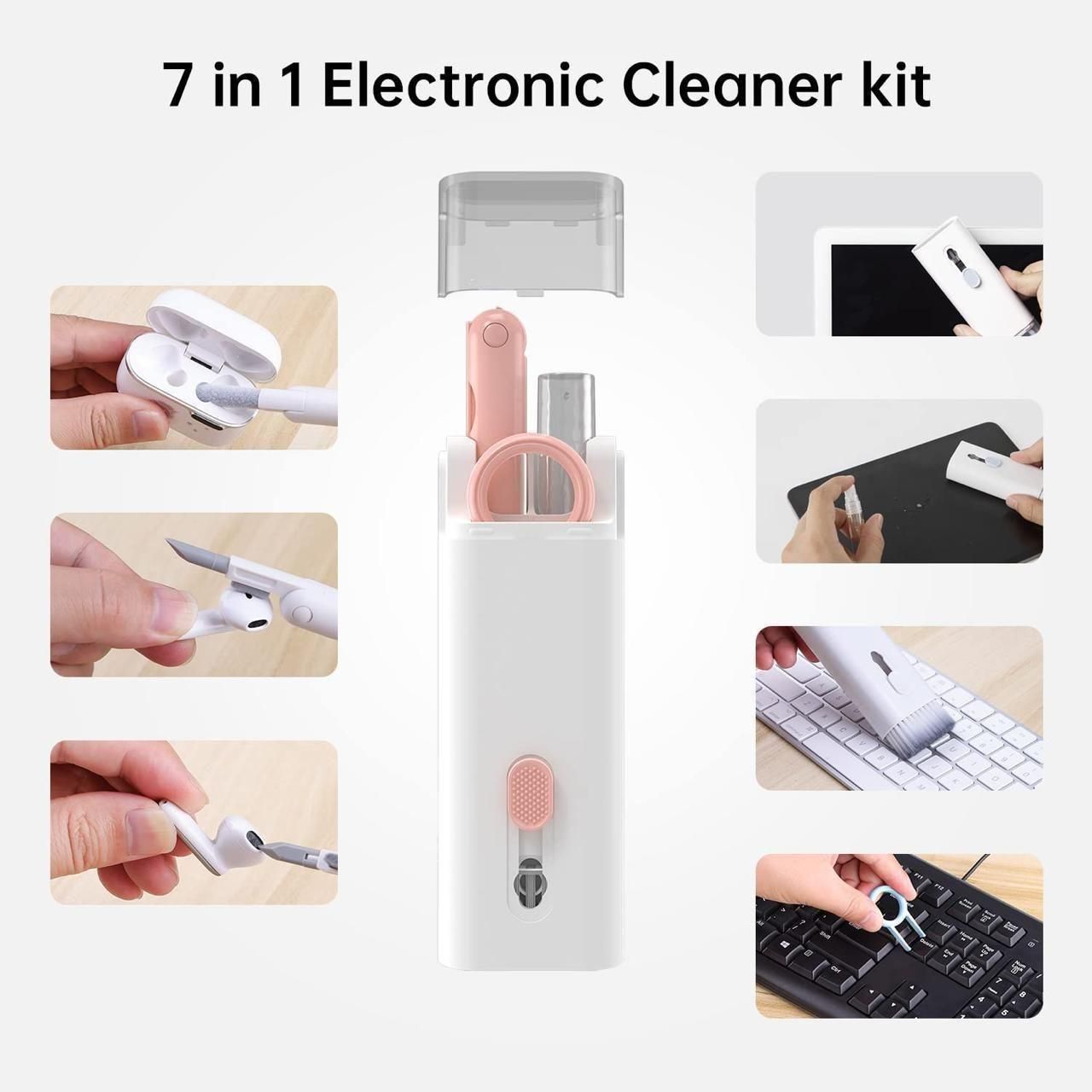 Campus Store - 7 in 1 Electronic Cleaner Kit with Brush