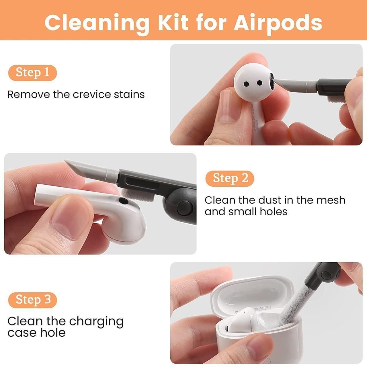 Campus Store - 7 in 1 Electronic Cleaner Kit with Brush