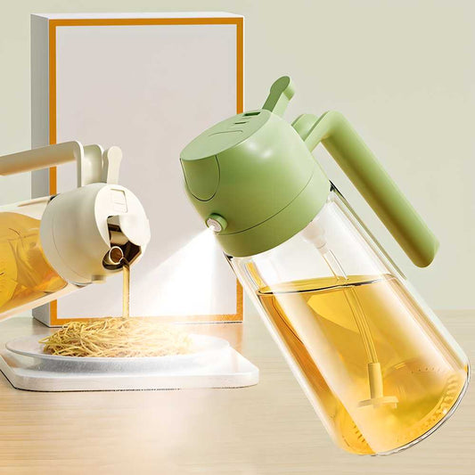 Campus Store 2-in-1 500ml Portable Sprayer Oil Dispenser